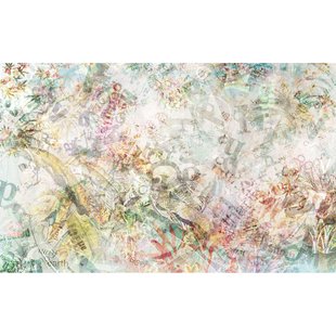 Fotobehang Stories - Meerkleurig - 2,50m X 400cm