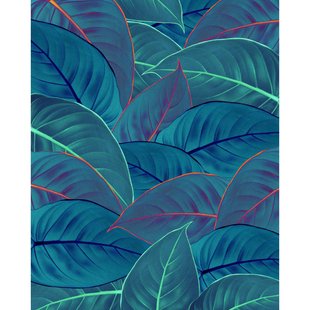 Fotobehang Foliage - Groen - 2,50m X 200cm