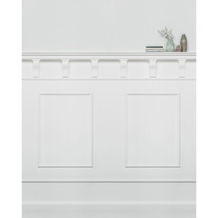 Fotobehang Pure Wall - Wit - 2,50m X 200cm