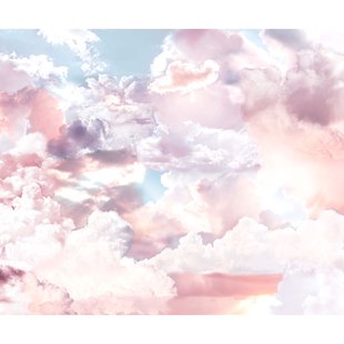 Fotobehang Clouds - Meerkleurig - 2,50m X 300cm