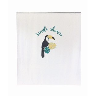 Allibert Douchegordijn Toucan Polyester 180x200cm