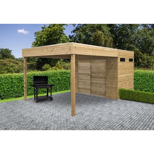 Solid Superia Tuinhuis Cube Corbara Geïmpregneerd 298x198 + 297cm