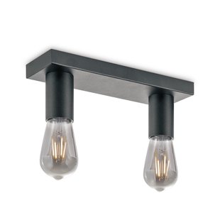 Home Sweet Home Ledspot Nitro Zwart 2xe27