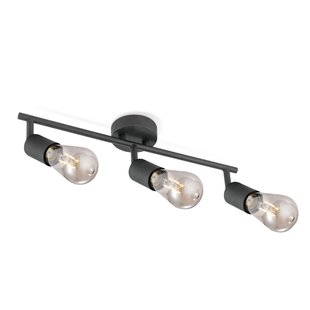 Home Sweet Home Spot Mello Zwart 3xe27