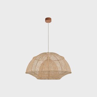 Odyssée hanglamp, palmvezel, Ø 78 cm MARKET SET - Woonkamer - Designer - 1 lamp
