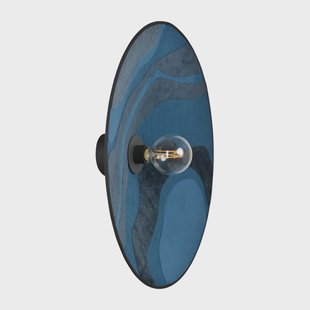 Sonia Laudet Wand Ø60cm malachiet nacht MARKET SET - Woonkamer - Designer - Stof - Rond