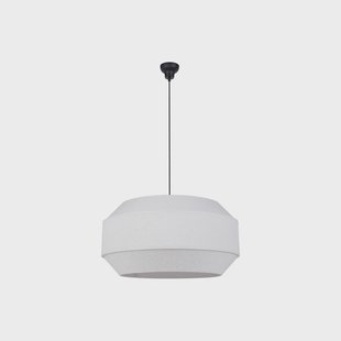 Cosiness hanglamp, Ø 68 cm, wit, stof MARKET SET - Woonkamer - Designer - 1 lamp