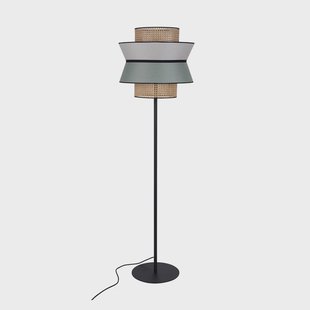 Singapour buitenstaande vloerlamp, algae/sand MARKET SET - Designer - Stof - Met lampenkap
