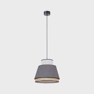 Singapour XM hanglamp antraciet/wit MARKET SET - Woonkamer - Designer - Stof - 1 lamp