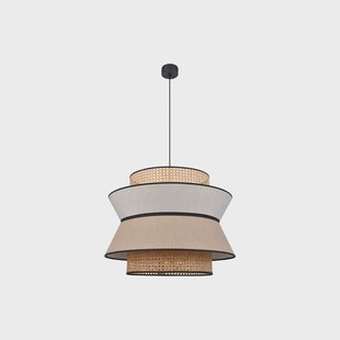 Singapour XL hanglamp, nude MARKET SET - Woonkamer - Designer - Stof - 1 lamp