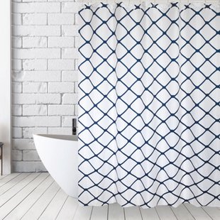 Msv Douchegordijn Granada Blauw 180cm