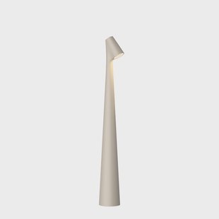 Africa Portable, lichtbeige, hoogte 40 cm, LED, accu Vibia - Woonkamer - Designer - Metaal