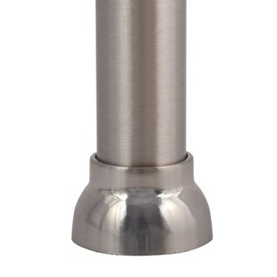 Spirella Douchestang Kreta 125-220cm Zilver Geborsteld