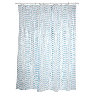 Msv Douchegordijn Aglae Blauw 180cm