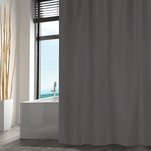 Msv Douchegordijn 180cm Grijs