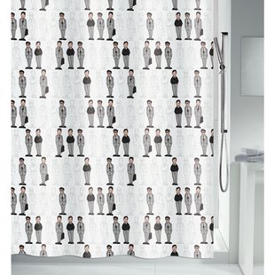 Msv Douchegordijn Jean-pierre Bruin 180cm