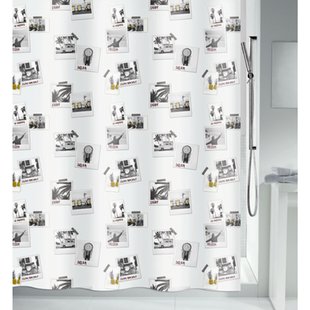 Msv Douchegordijn Polan Multikleur 180cm