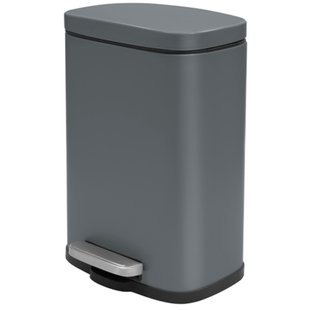 Spirella Pedaalemmer Akira Mat Grijs 5l