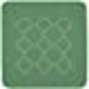 Spirella Antislip Badmat Alaska - Groen - 55x55cm