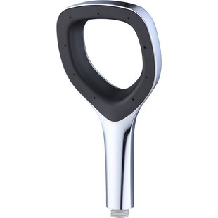 Aquavive Handdouche Vomano 130x120mm Zwart