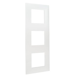 Legrand Vanela Next Drievoudige Afdekplaat Wit 71mm