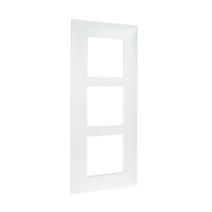 Legrand Vanela Next Drievoudige Afdekplaat Wit 57mm