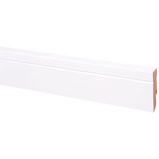 Cando Hoge Plint - V-groef - 240cm - 19x80mm
