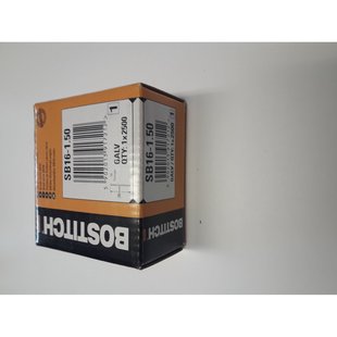 Stanley Bostitch Minibrads Galva 16gauge 38mm - 2500 Stuks