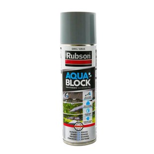 Rubson Spraycoating Aquablock Grijs 300ml
