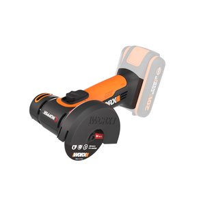 Worx Accu Mini Haakse Slijper Wx801.9 Chopper - 20v 76 Mm - (zonder Accu)