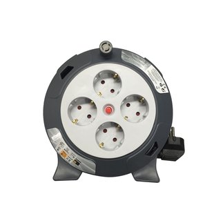 Sencys Schuko Haspel 10m 3g1.0 Grijs