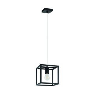 Eglo Hanglamp Blackcrown Zwart E27