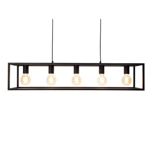 Eglo Hanglamp Blackcrown Zwart 5xe27