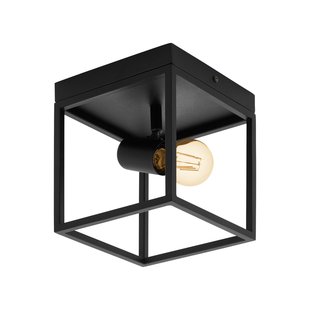 Eglo Plafondlamp Silentia Zwart E27