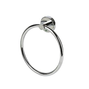 Aquavive Handdoekring Chroom 17,60x15,70x3,60cm