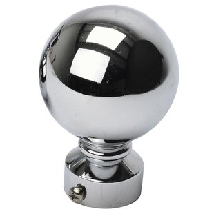 2 Knoppen Bulb Chroom