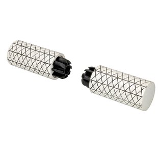 Decomode 2 Knoppen Window Print Wit