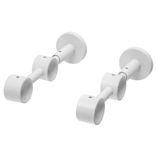 Decomode 2 Steunen Dubbel 17cm Wit