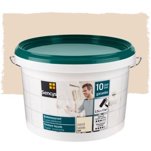 Sencys Buitenmuurverf Zand 2,5l