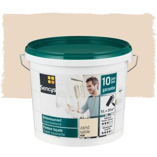 Sencys Buitenmuurverf Zand 5l