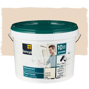 Sencys Buitenmuurverf Zand 10l
