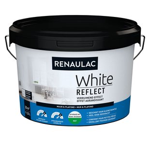 Renaulac Muur & Plafond Muurverf - Mat - Wit - 2,5l