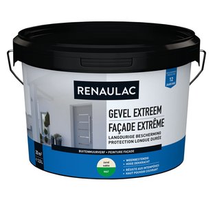 Renaulac Buitenmuurverf Gevel Extreem Mat Zand 2,5l