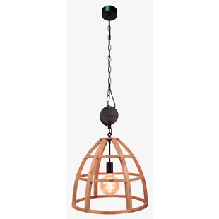 Brilliant Hanglamp Matrix Nature Wood ⌀47cm E27