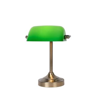 Lucide Bureaulamp Banker Brons E14