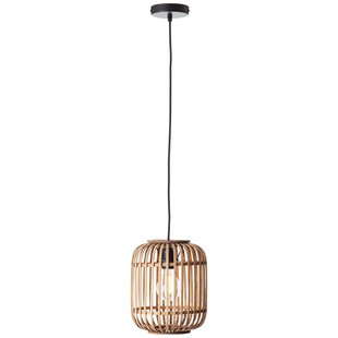 Brilliant Hanglamp Woodrow Rotan ⌀21cm E27