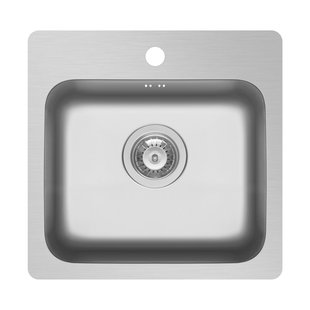 Zeria Spoelbak Rvs 46x45cm