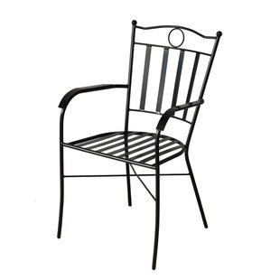 Central Park Tuinstoel Ramira Staal Zwart
