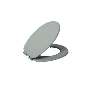 Aquazuro Wc-bril - Mdf - Softclose - Verstelbaar - Quick Release - Grijs