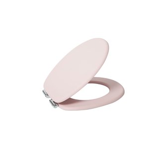 Aquazuro Wc-bril - Mdf - Softclose - Verstelbaar - Snel Los Te Maken - Roze